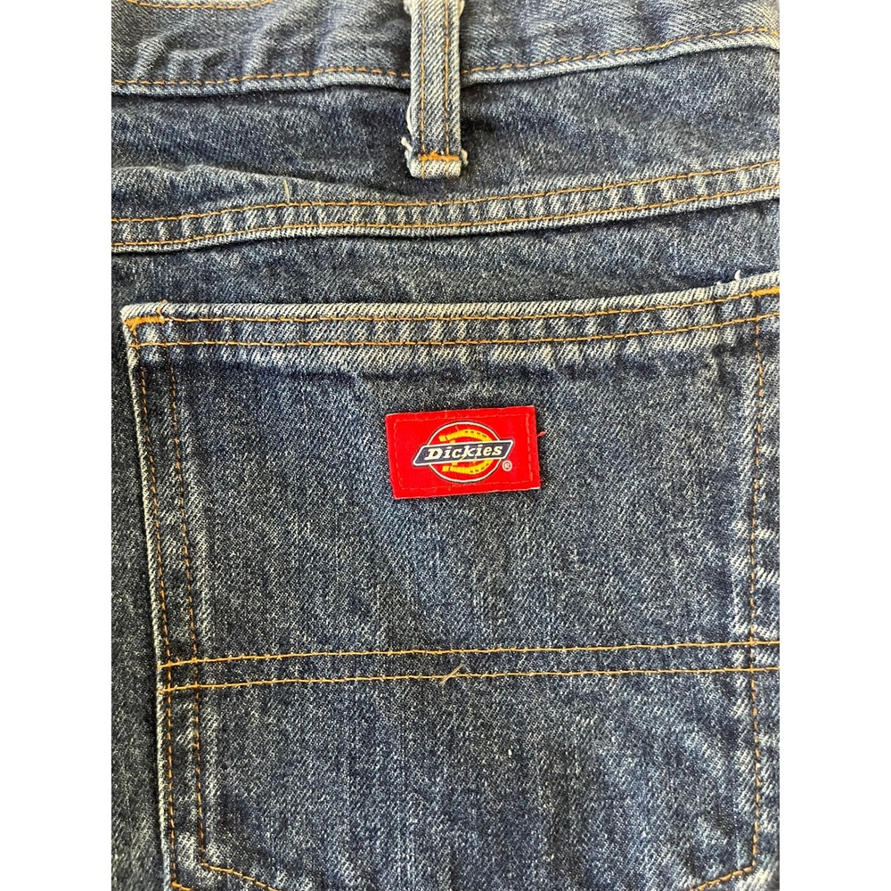 Dickies Mens Relaxed Fit Straight Leg Jeans Blue Denim 9393RNB 38x30 - Picture 12 of 12
